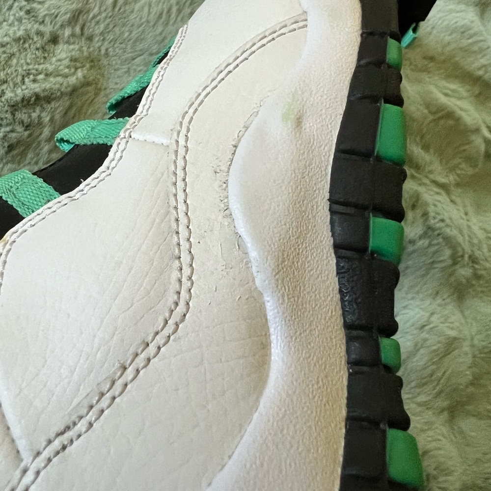 Air Jordan retro 10 verde Sneakers - Picture 3 of 6
